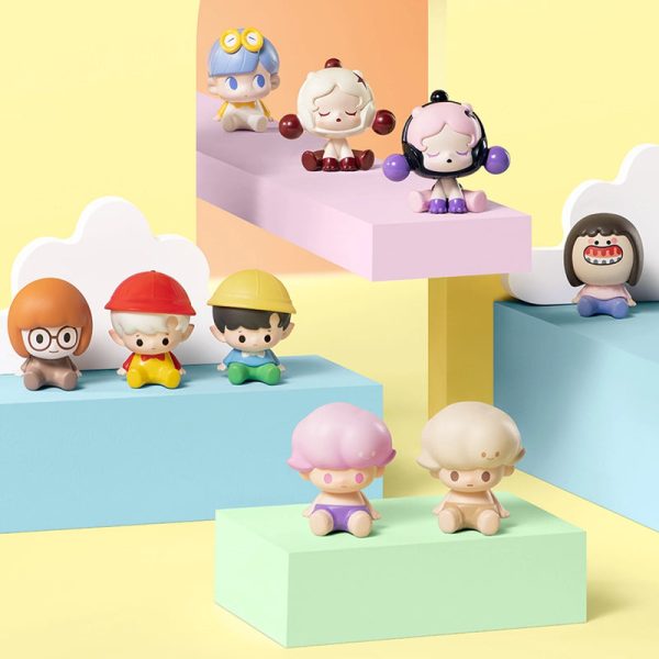 POP BEAN Sitting Series PVC Figures - Image 2