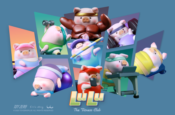 Lulu the Piggy - Fitness Club Blind Box Series - Image 2