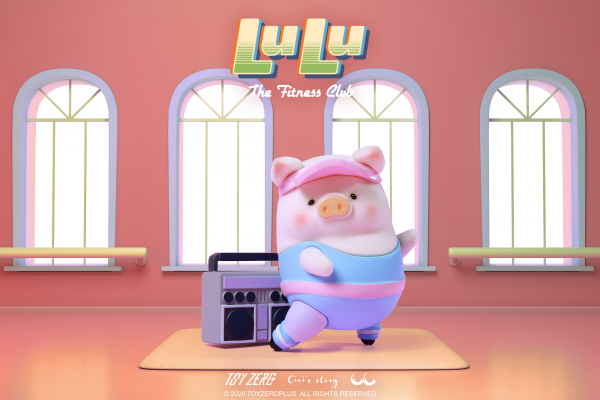 Lulu the Piggy - Fitness Club Blind Box Series - Image 3