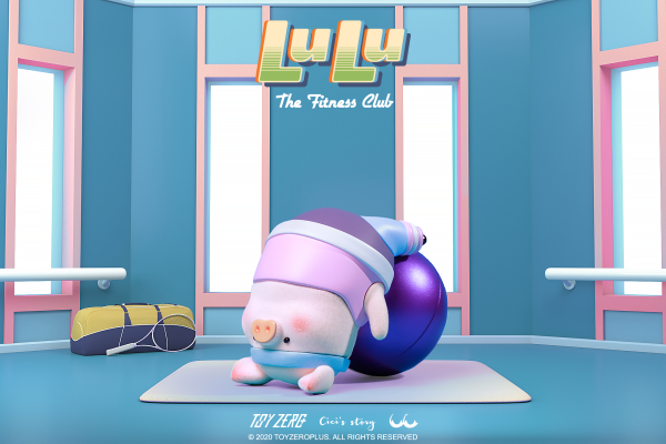 Lulu the Piggy - Fitness Club Blind Box Series - Image 4
