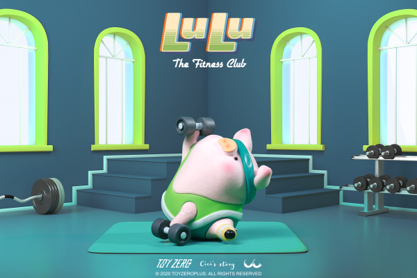 Lulu the Piggy - Fitness Club Blind Box Series - Image 5