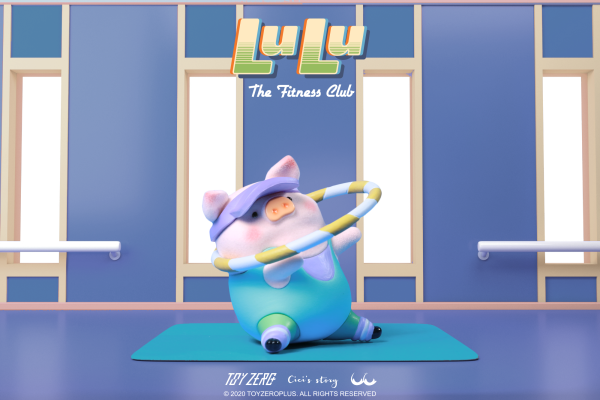 Lulu the Piggy - Fitness Club Blind Box Series - Image 6