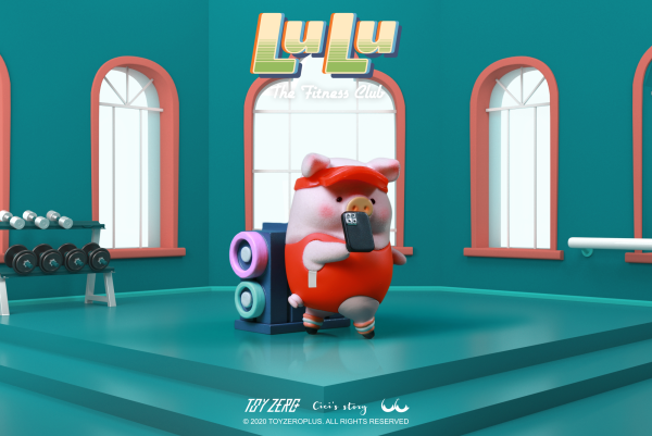 Lulu the Piggy - Fitness Club Blind Box Series - Image 7