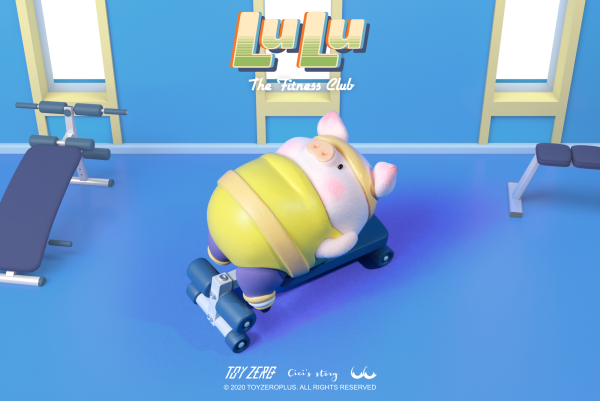 Lulu the Piggy - Fitness Club Blind Box Series - Image 8
