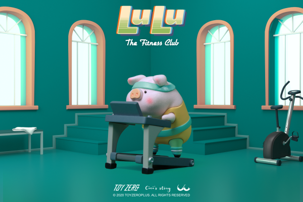 Lulu the Piggy - Fitness Club Blind Box Series - Image 9