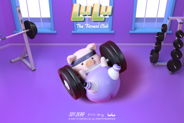 Lulu the Piggy - Fitness Club Blind Box Series - Image 10