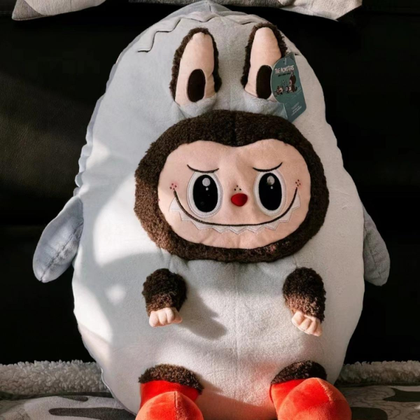 Labubu Pop Land Shark Pillow Plush Doll - Image 3