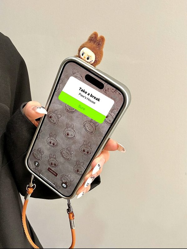 Labu | Brown Print | Phone Case - Image 2