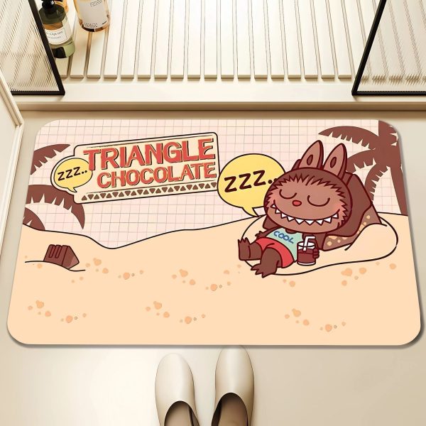 Labubu Bath Room Diatomite Soft Mat - Image 12