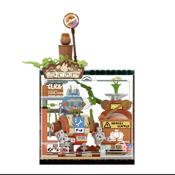 THE MONSTERS FOREST SECRET BASE SERIES ONE BLOCKS - Image 2
