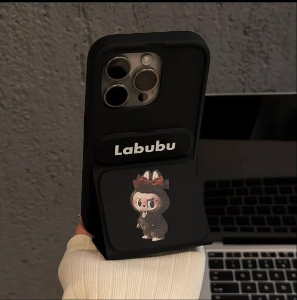 Labubu Bowtie Doll Pjone case - Image 2
