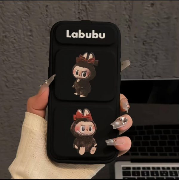 Labubu Bowtie Doll Pjone case - Image 3
