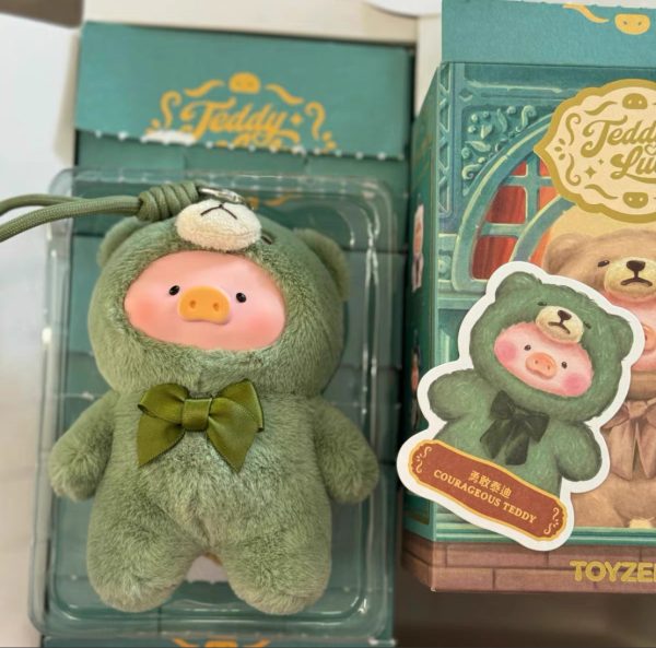 LuLu pig retro teddy plush pendant blind box - Image 9