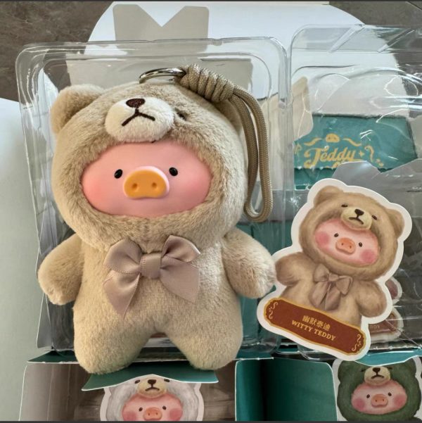 LuLu pig retro teddy plush pendant blind box - Image 10