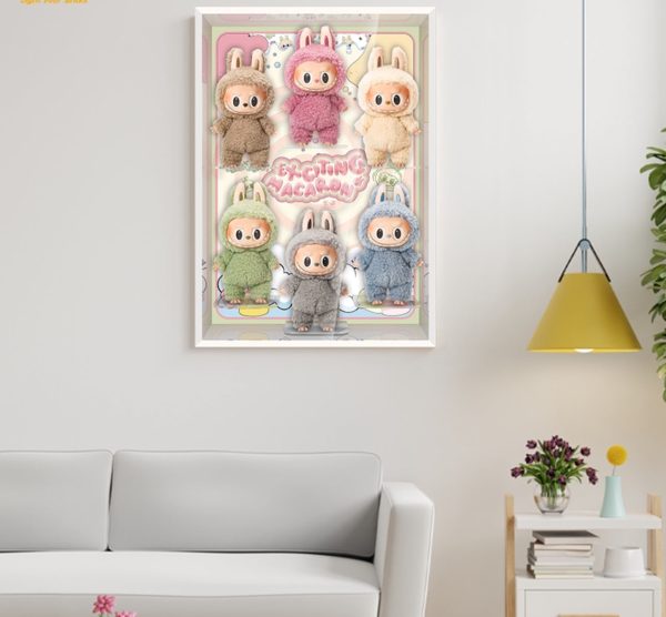 labubu display box, wall mounted - Image 2