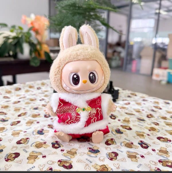 Labubu Traditional Chinese New Year Clothing 2(Handmade) - Image 2