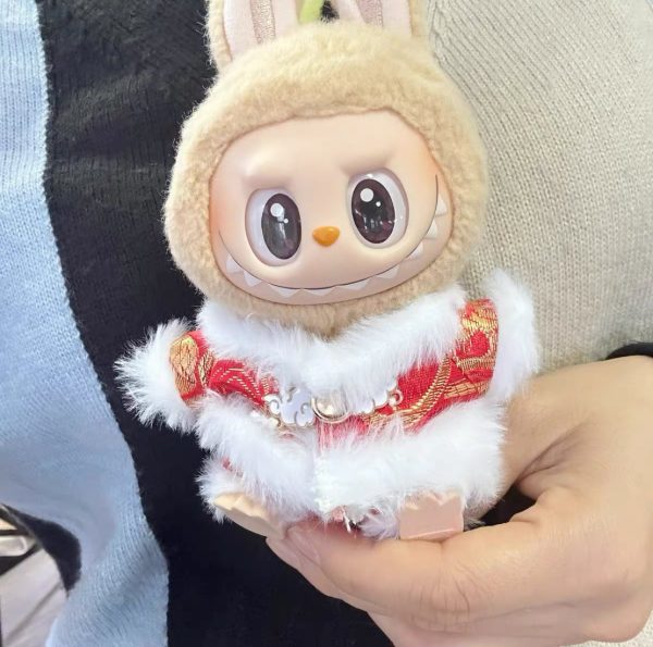 Labubu Traditional Chinese New Year Clothing 2(Handmade) - Image 7