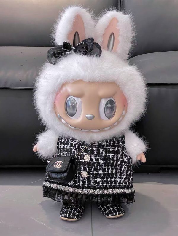 Labubu Zimomo Chanel Family Outfits(Handmade Design） - Image 2