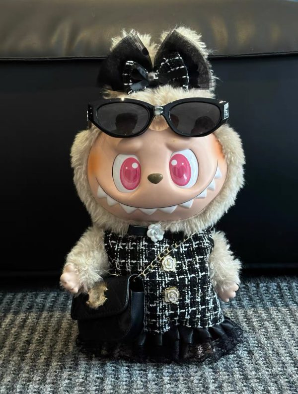 Labubu Zimomo Chanel Family Outfits(Handmade Design） - Image 3