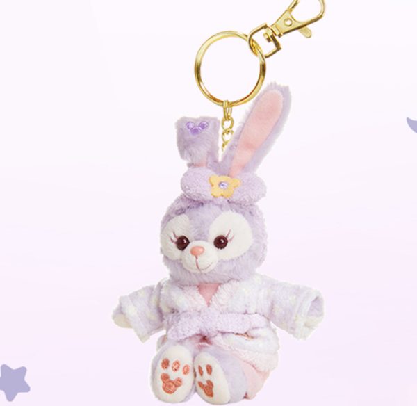 StellaLou Bathroom Series Duffy and Friends Plush Doll Pendant 14.5cm(Authentic) - Image 3