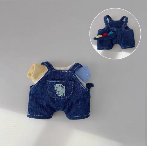 Labubu Dinosaur Bib Pants Set(Handmade Designer) - Image 5