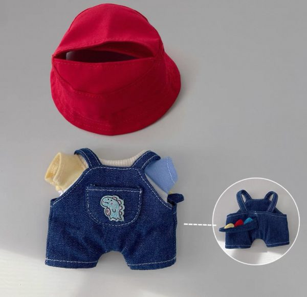 Labubu Dinosaur Bib Pants Set(Handmade Designer) - Image 7