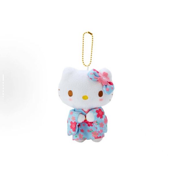 Sanrio HelloKitty Sakura Kimono Plush Pendant(Authentic) - Image 2