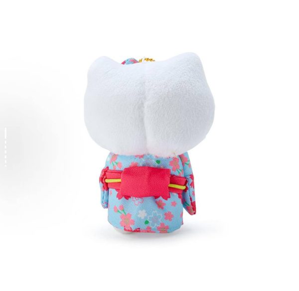 Sanrio HelloKitty Sakura Kimono Plush Pendant(Authentic) - Image 3