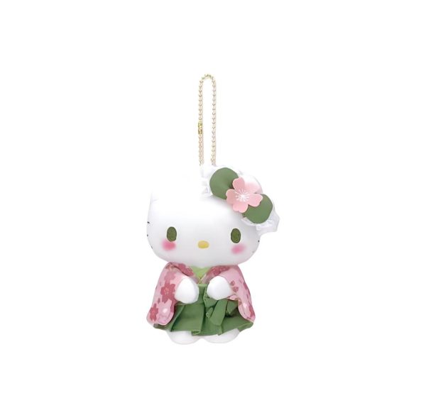 Sanrio HelloKitty Sakura Kimono Plush Pendant(Authentic) - Image 4
