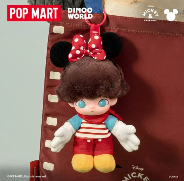 POP MART Dimoo×DISNEY Vinyl Plush Keychain (Limited Edition) - Image 5