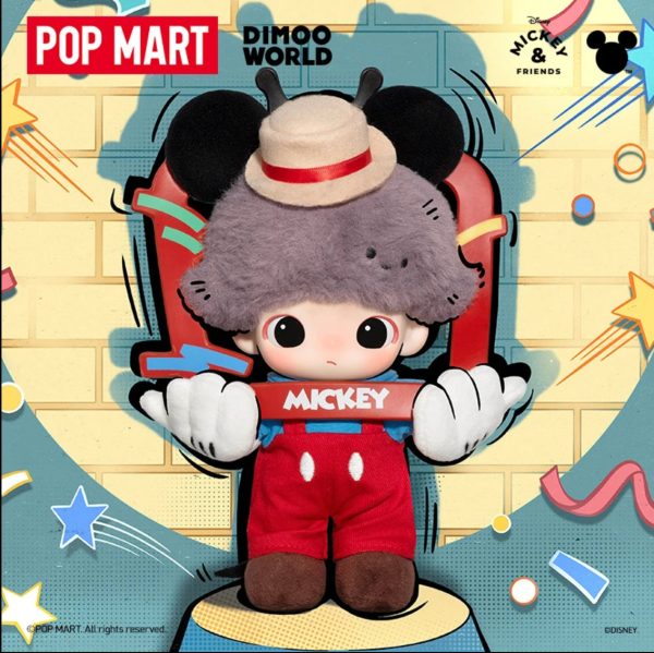 POP MART Dimoo×DISNEY Vinyl Plush Keychain (Limited Edition) - Image 6