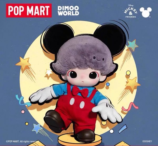 POPMART DIMOO WORLD Disney Collection Mickey Vinyl Plush Backpack(Pre-Order)