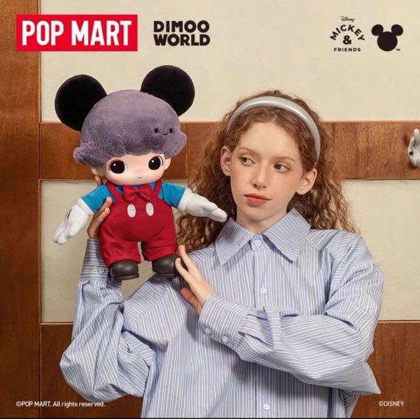 POPMART DIMOO WORLD Disney Collection Mickey Vinyl Plush Backpack(Pre-Order) - Image 3