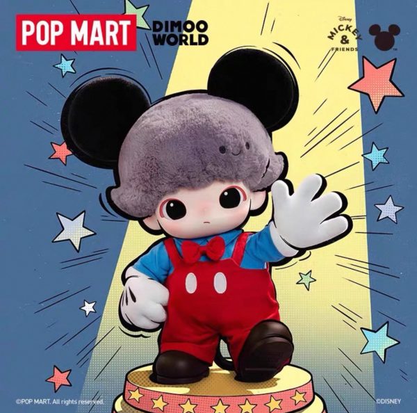 POPMART DIMOO WORLD Disney Collection Mickey Vinyl Plush Backpack(Pre-Order) - Image 5