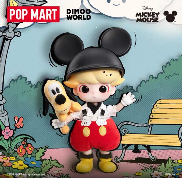 POPMART DIMOO Mickey 1/8 movable doll trend doll fashion toy gift - Image 2
