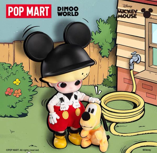 POPMART DIMOO Mickey 1/8 movable doll trend doll fashion toy gift - Image 3