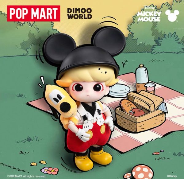 POPMART DIMOO Mickey 1/8 movable doll trend doll fashion toy gift - Image 4