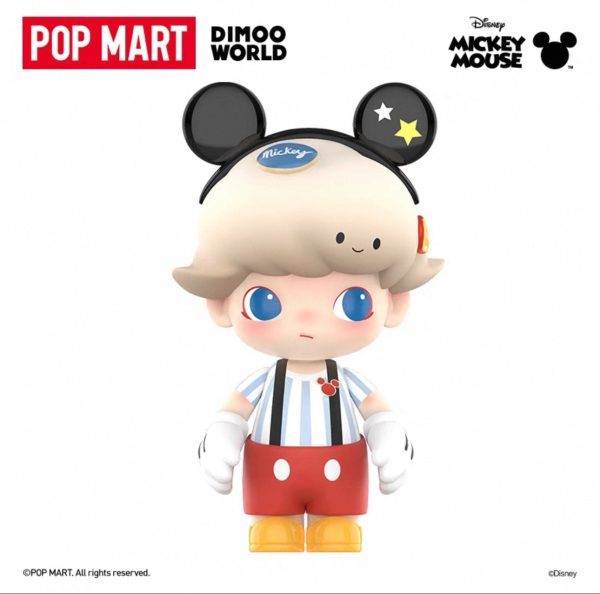 POPMART Bubble Mart MEGA JUST DIMOO 400% Mickey trend fashion toy ornament - Image 4