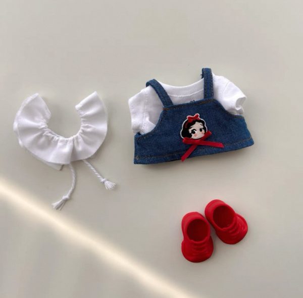 Labubu Princess Denim Back Dress(Handmade Design) - Image 3