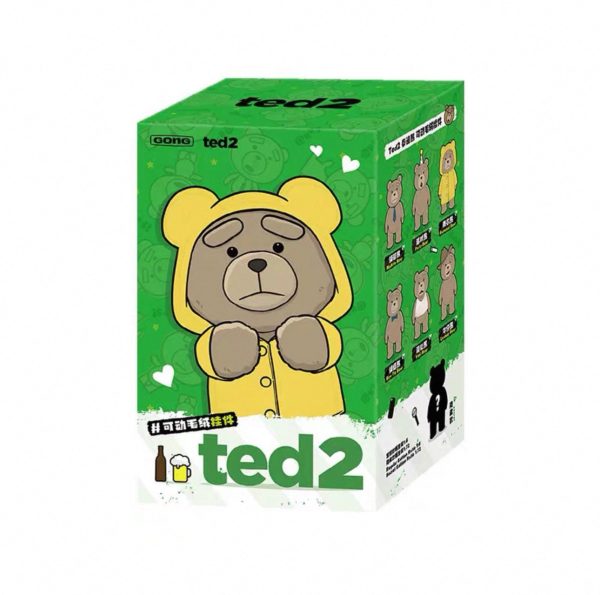 POPMART Resonance "Ted2" Teddy Bear Movable Doll Plush Pendant Blind Box Gift - Image 2