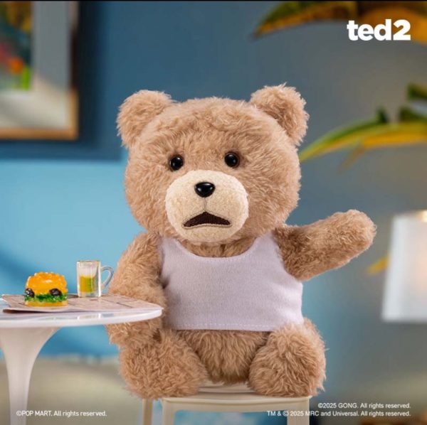 POPMART Resonance "Ted2" Teddy Bear Movable Doll Plush Pendant Blind Box Gift - Image 4