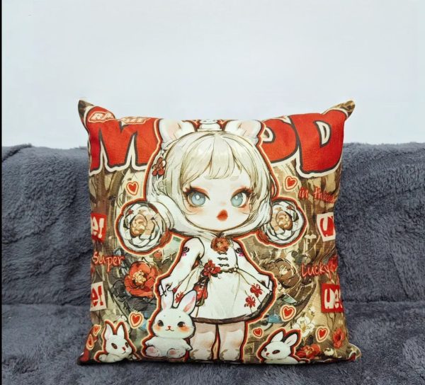 Labubu Square Pillow - Image 10