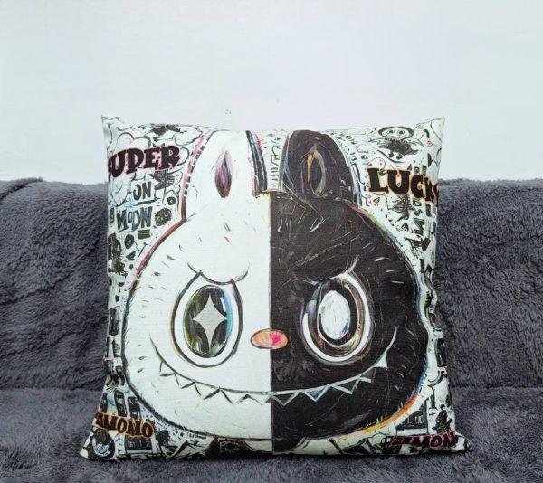 Labubu Square Pillow - Image 3