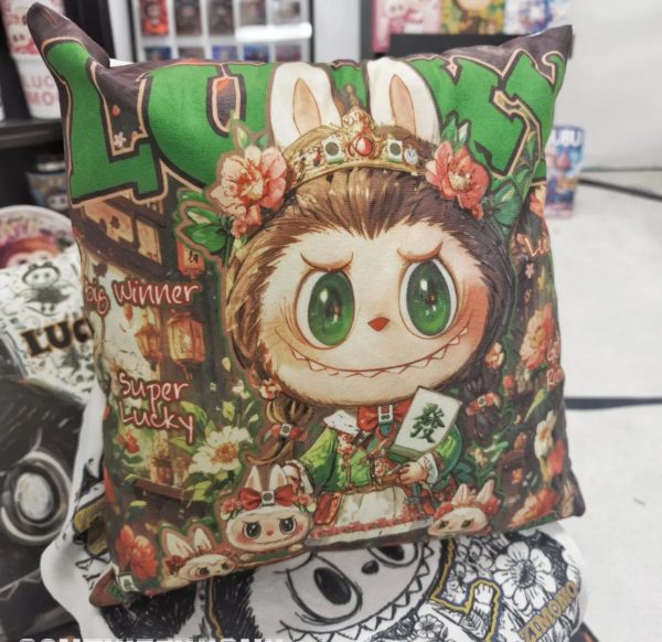 Labubu Square Pillow - Image 5