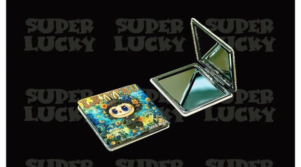 Labubu Cosmetic Mirror Small Square Mirror - Image 4