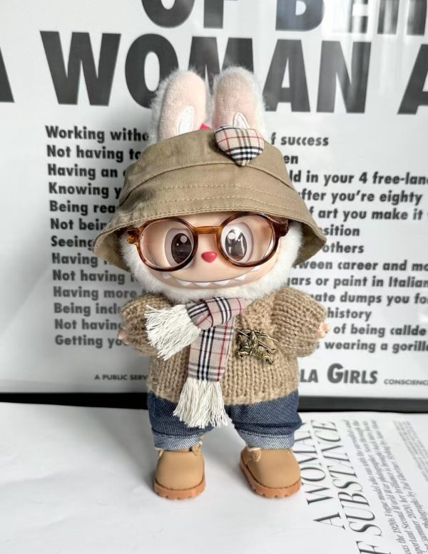 Burberry Labubu Outfit(Handmade Design) - Image 2