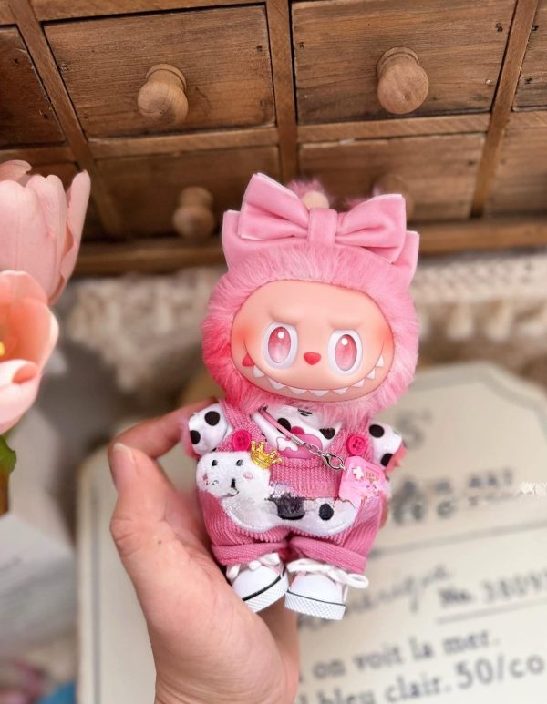 Labubu Pink Outfits(Handmade)