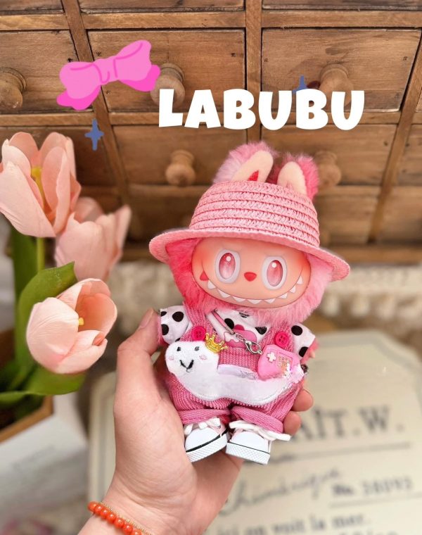Labubu Pink Outfits(Handmade) - Image 2