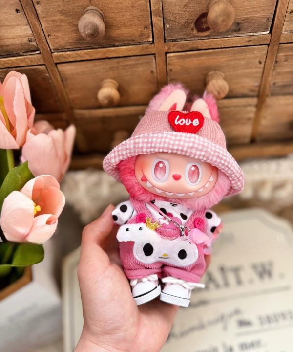 Labubu Pink Outfits(Handmade) - Image 3