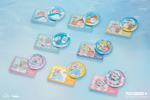 LuLu the Piggy Ocean - Tinplate Badge (Random) - Image 2